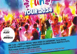Nell'area verde Capannoni in corso Romita dalle ore 14,30 si terrà la seconda Color Fun